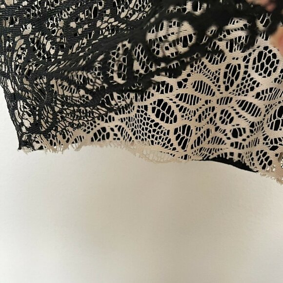 Anthropologie midi Pencil Skirt XSMALL layered Weston Wear Dual Foundation - Picture 6 of 14